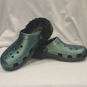 Crocs Classic Clog- Wicked Limited Edition Size M10/W12 Green/Black (NO Jibbitz)